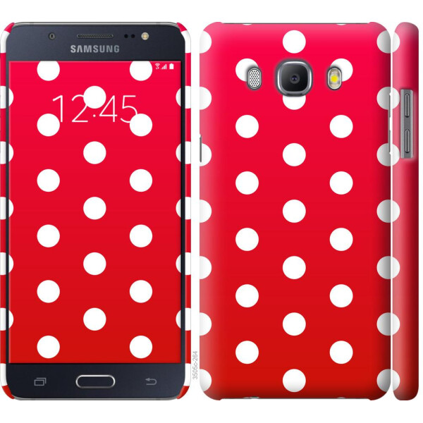 

Чехол на Samsung Galaxy J5 (2016) J510H Градиент, Горошек (04798)