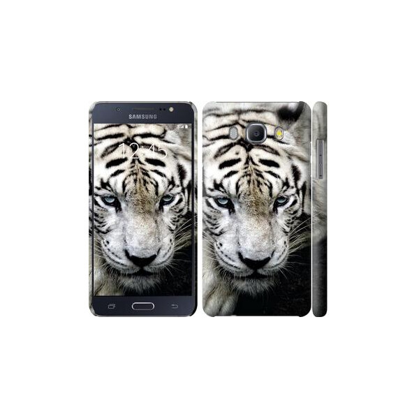 

Чехол на Samsung Galaxy J5 (2016) J510H Грустный белый тигр (04798)