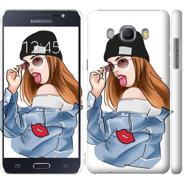 

Чехол на Samsung Galaxy J5 (2016) J510H Девушка v3 (04798)