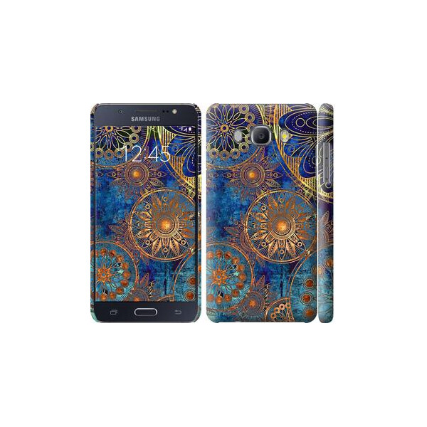 

Чехол на Samsung Galaxy J5 (2016) J510H Золотой узор (04798)