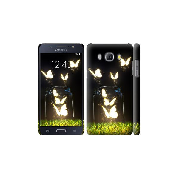 

Чехол на Samsung Galaxy J5 (2016) J510H Светящиеся бабочки (04798)