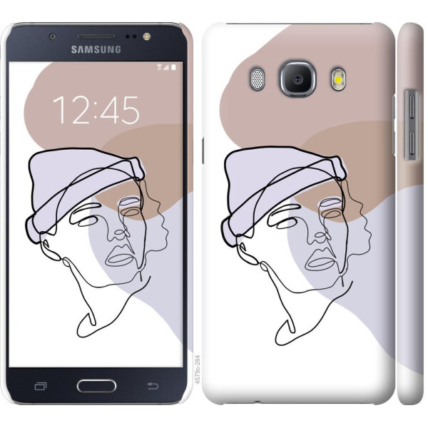 

Чехол на Samsung Galaxy J5 (2016) J510H Силуэт (04798)