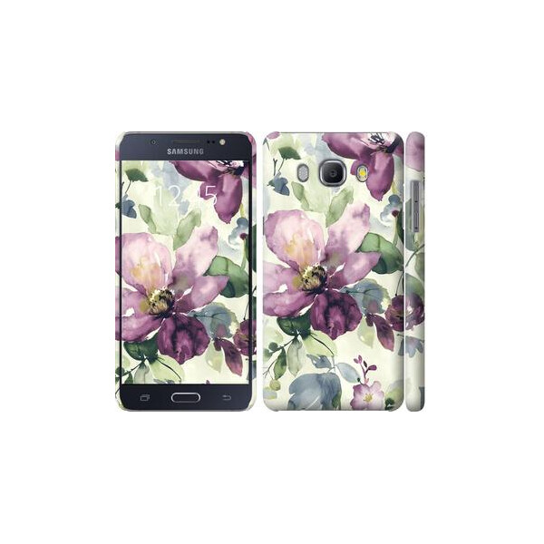 

Чехол на Samsung Galaxy J5 (2016) J510H Цветы акварелью (04798)