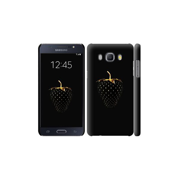 

Чехол на Samsung Galaxy J5 (2016) J510H Черная клубника (04798)