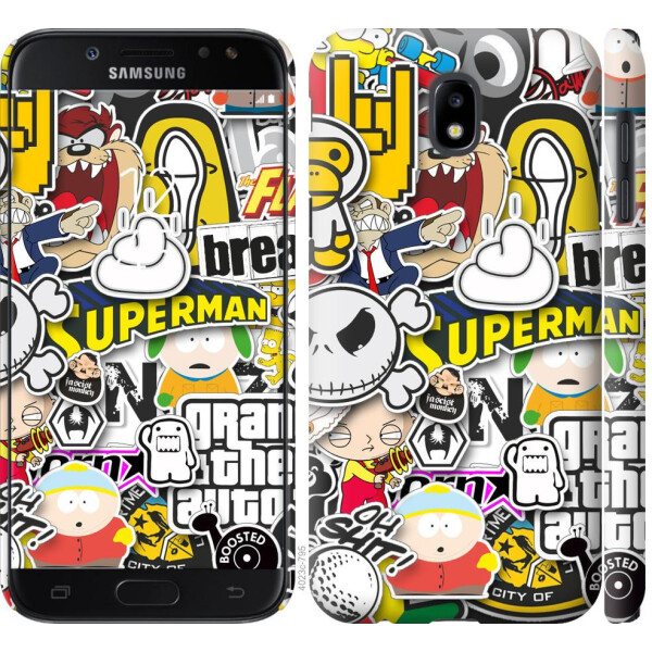 

Чехол на Samsung Galaxy J5 J530 (2017) Popular logos (04798)