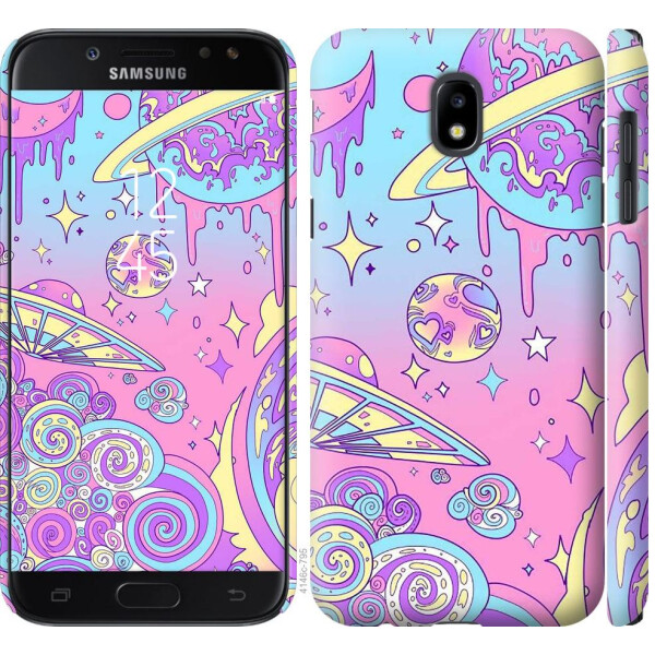 

Чехол на Samsung Galaxy J5 J530 (2017) Розовая галактика (04798)