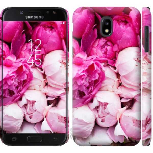 

Чехол на Samsung Galaxy J5 J530 (2017) Розовые пионы (04798)
