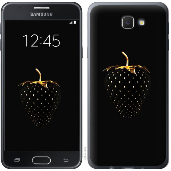

Чехол на Samsung Galaxy J5 Prime Черная клубника (04798)