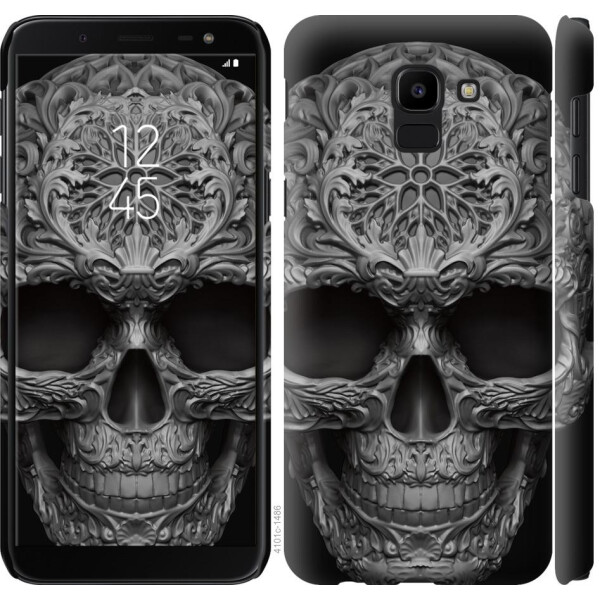 

Чехол на Samsung Galaxy J6 2018 skull-ornament (04798)