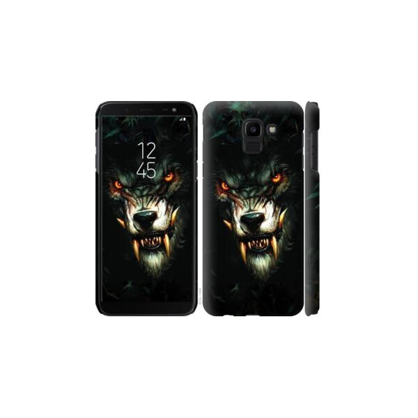 

Чехол на Samsung Galaxy J6 2018 Дьявольский волк (04798)
