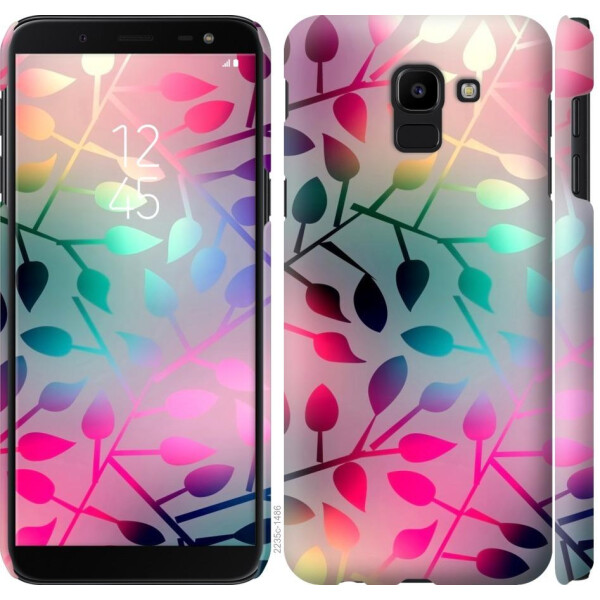 

Чехол на Samsung Galaxy J6 2018 Листья (04798)