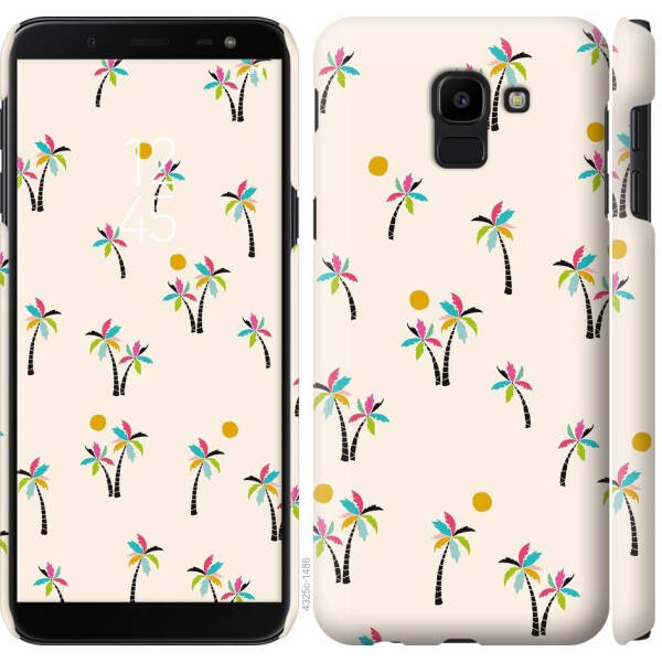 

Чехол на Samsung Galaxy J6 2018 Пальмочки (04798)