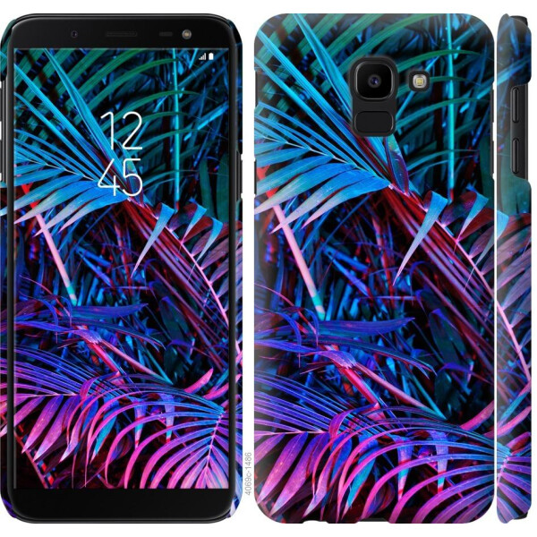 

Чехол на Samsung Galaxy J6 2018 Папоротник под ультрафиолетом (04798)
