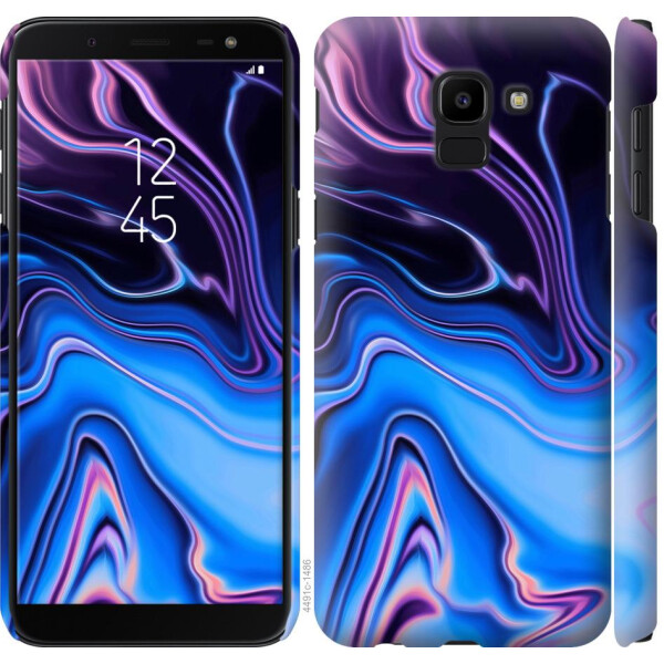 

Чехол на Samsung Galaxy J6 2018 Узор воды (04798)