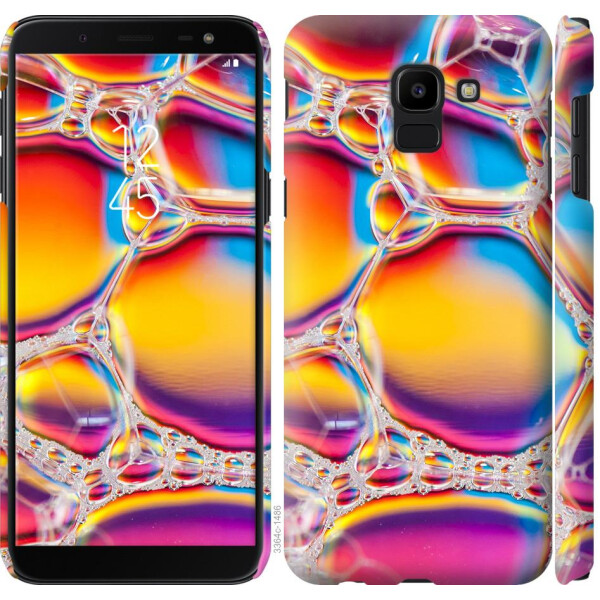 

Чехол на Samsung Galaxy J6 2018 Цветные пузыри (04798)