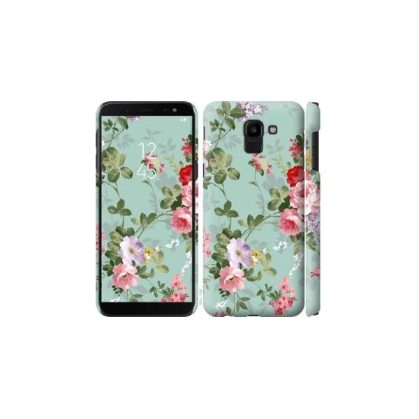

Чехол на Samsung Galaxy J6 2018 Цветочные обои 2 (04798)