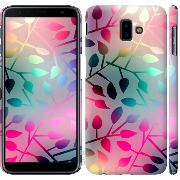 

Чехол на Samsung Galaxy J6 Plus 2018 Листья (04798)
