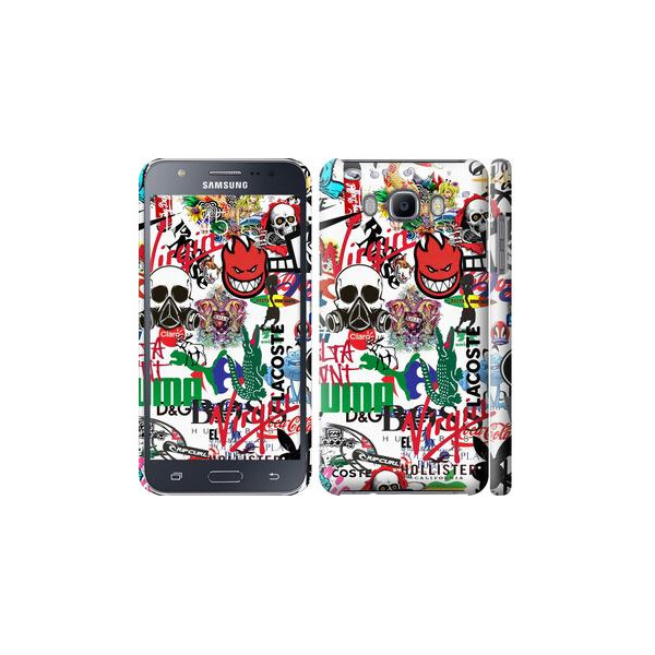 

Чехол на Samsung Galaxy J7 (2016) J710F Many different logos (04798)