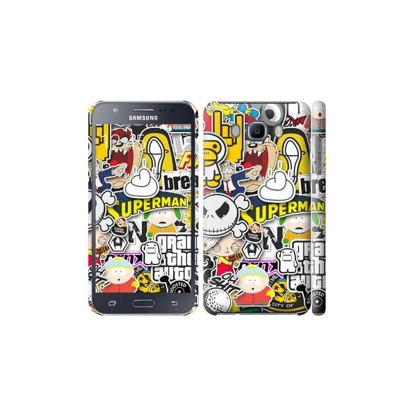 

Чехол на Samsung Galaxy J7 (2016) J710F Popular logos (04798)