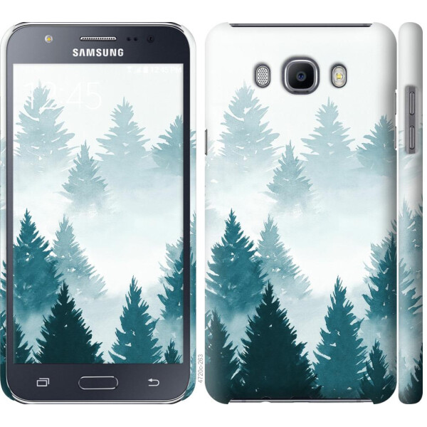 

Чехол на Samsung Galaxy J7 (2016) J710F Акварельные Елки (04798)