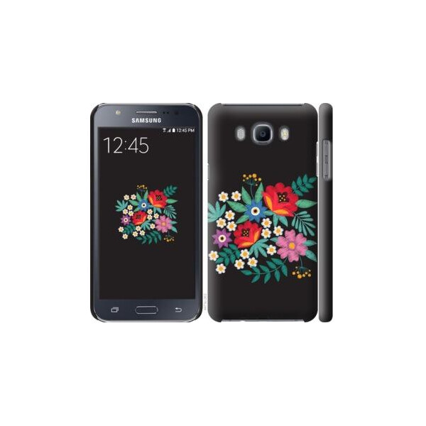 

Чехол на Samsung Galaxy J7 (2016) J710F Вышитые цветы (04798)
