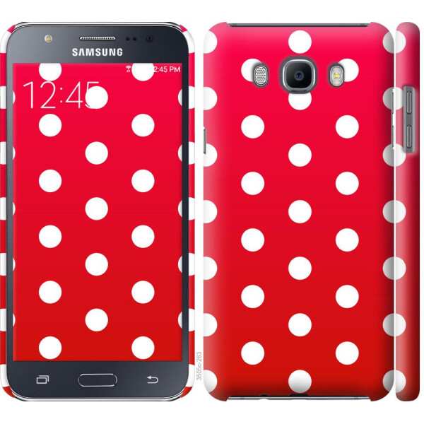 

Чехол на Samsung Galaxy J7 (2016) J710F Градиент, Горошек (04798)