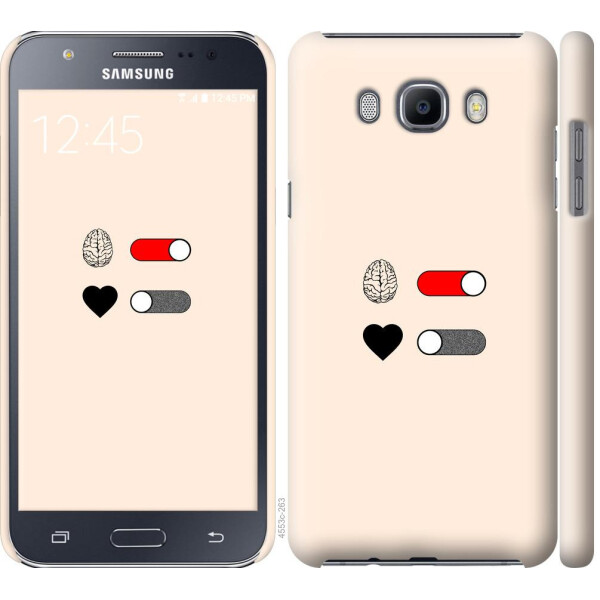 

Чехол на Samsung Galaxy J7 (2016) J710F Любовь и ум (04798)