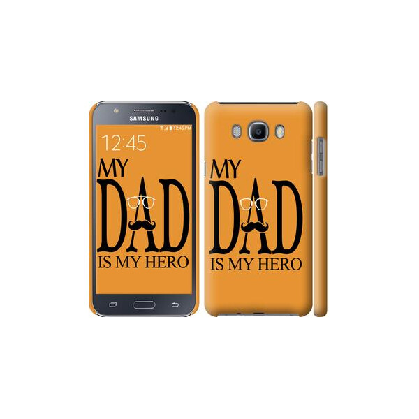 

Чехол на Samsung Galaxy J7 (2016) J710F Мой папа Герой (04798)