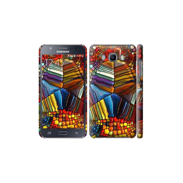 

Чехол на Samsung Galaxy J7 (2016) J710F Разноцветный витраж (04798)
