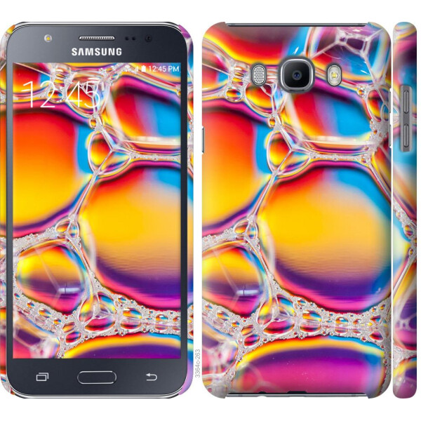 

Чехол на Samsung Galaxy J7 (2016) J710F Цветные пузыри (04798)