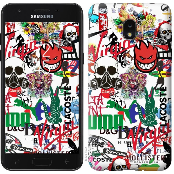 

Чехол на Samsung Galaxy J7 2018 Many different logos (04798)