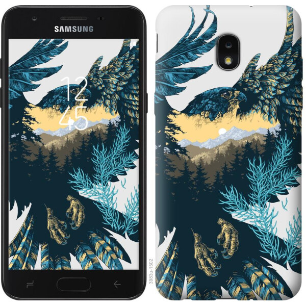 

Чехол на Samsung Galaxy J7 2018 Арт-орел на фоне природы (04798)