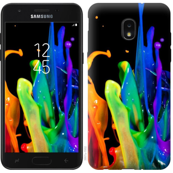 

Чехол на Samsung Galaxy J7 2018 брызги краски (04798)