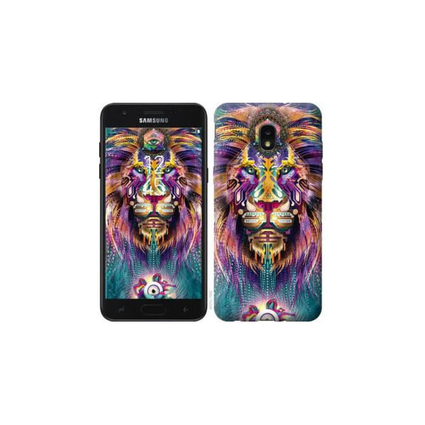 

Чехол на Samsung Galaxy J7 2018 Люминесцентный лев (04798)