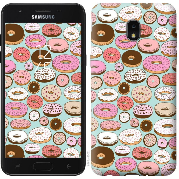 

Чехол на Samsung Galaxy J7 2018 Пончики в глазури (04798)