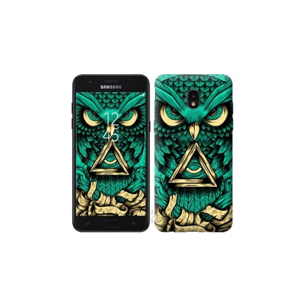 

Чехол на Samsung Galaxy J7 2018 Сова Арт-тату (04798)