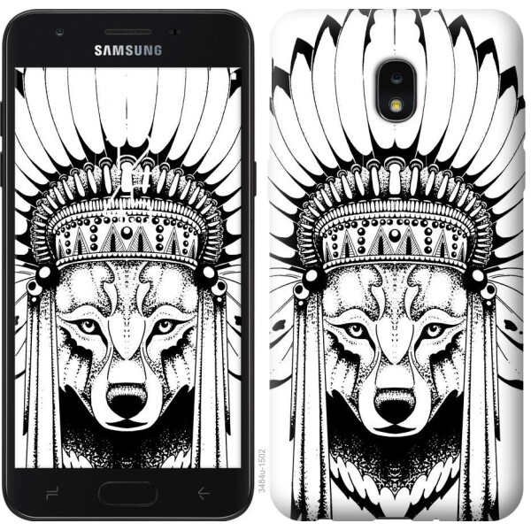 

Чехол на Samsung Galaxy J7 2018 Тотем волка (04798)