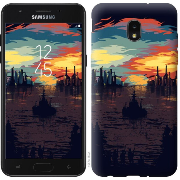 

Чехол на Samsung Galaxy J7 2018 Череп-абстракция (04798)