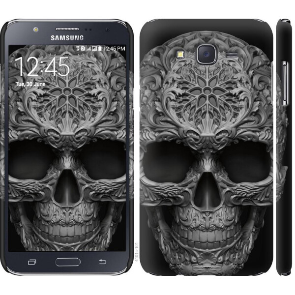 

Чехол на Samsung Galaxy J7 J700H skull-ornament (04798)