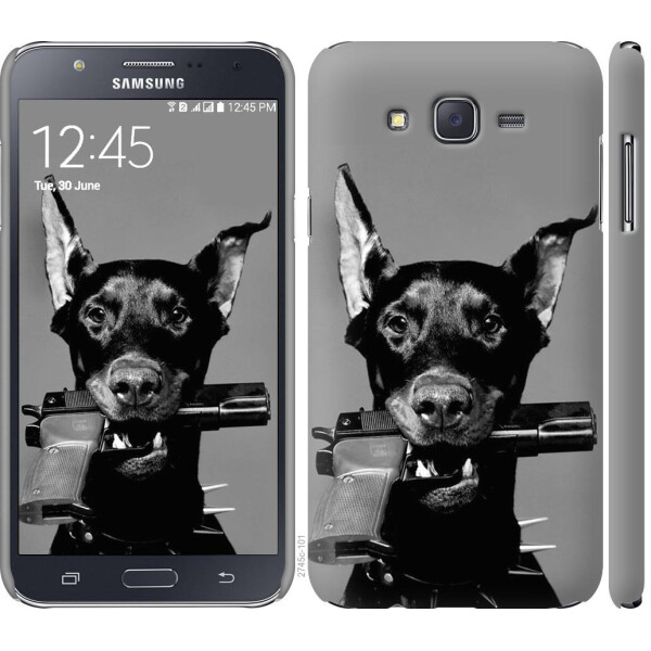 

Чехол на Samsung Galaxy J7 J700H Доберман (04798)