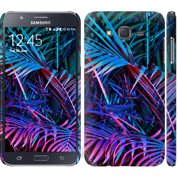 

Чехол на Samsung Galaxy J7 J700H Папоротник под ультрафиолетом (04798)