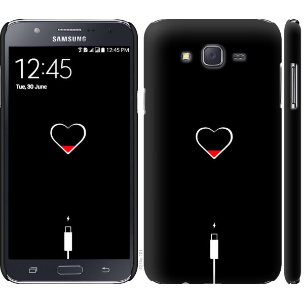 

Чехол на Samsung Galaxy J7 J700H Подзарядка (04798)