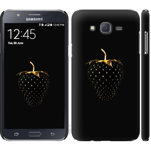 

Чехол на Samsung Galaxy J7 J700H Черная клубника (04798)