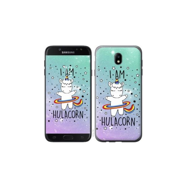 

Чехол на Samsung Galaxy J7 J730 (2017) Im hulacorn (04798)