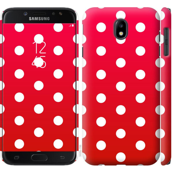 

Чехол на Samsung Galaxy J7 J730 (2017) Градиент, Горошек (04798)