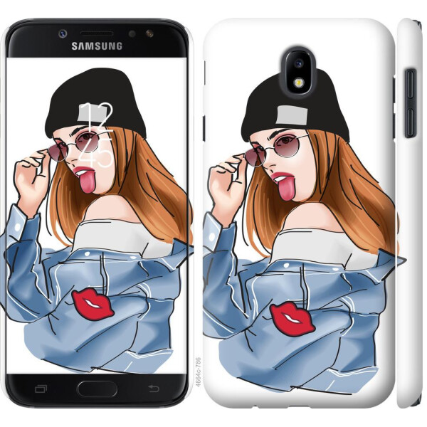 

Чехол на Samsung Galaxy J7 J730 (2017) Девушка v3 (04798)