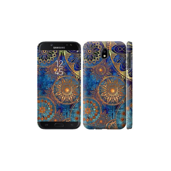 

Чехол на Samsung Galaxy J7 J730 (2017) Золотой узор (04798)