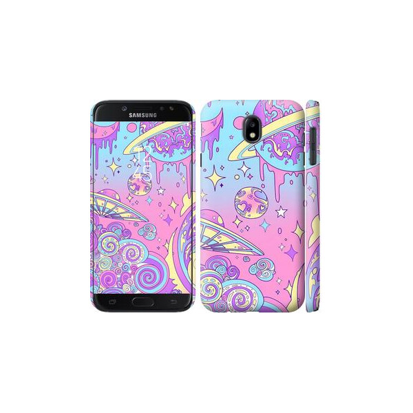 

Чехол на Samsung Galaxy J7 J730 (2017) Розовая галактика (04798)