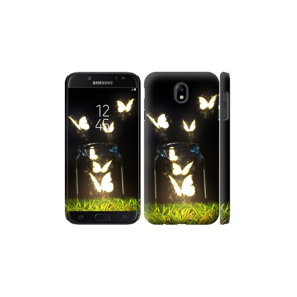 

Чехол на Samsung Galaxy J7 J730 (2017) Светящиеся бабочки (04798)