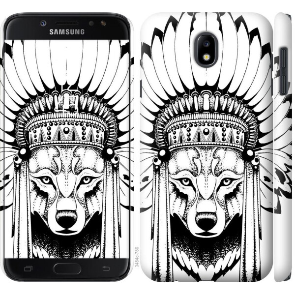 

Чехол на Samsung Galaxy J7 J730 (2017) Тотем волка (04798)